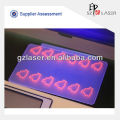 Custom hologram transparent pouch for id card